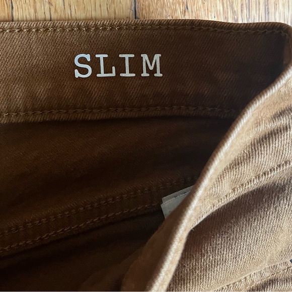 Madewell Rust/Brown Denim Jeans - Picture 4 of 7
